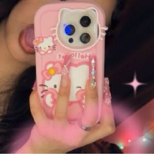 Pink Hello Kitty Phone Case